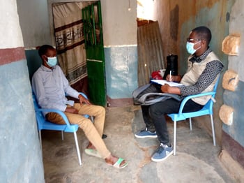 Abel TSHIMANGA • Visite des malades