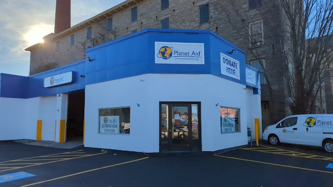 Planet Aid's Fall River, MA donation center