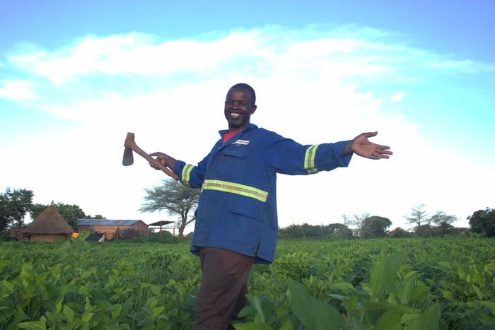 Farmer in Monze Farmers Clubs