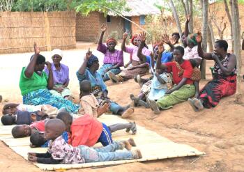The Planet Aid supported Talandria Farmers Club in the village of Madisi, Malawi is comprised almost entirely of women.