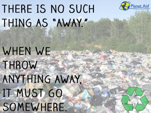 inspiration, quotes, trash, planet aid