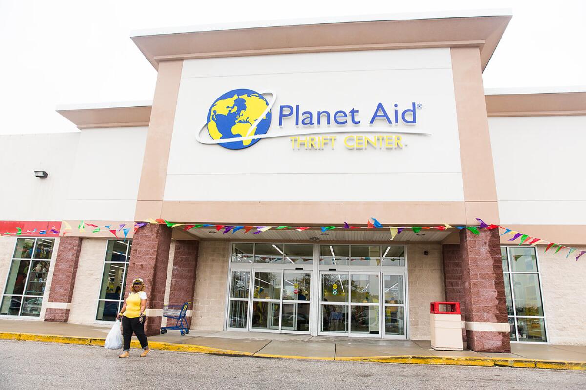 Planet Aid, Planet Aid Thrift Center, holiday, shopping