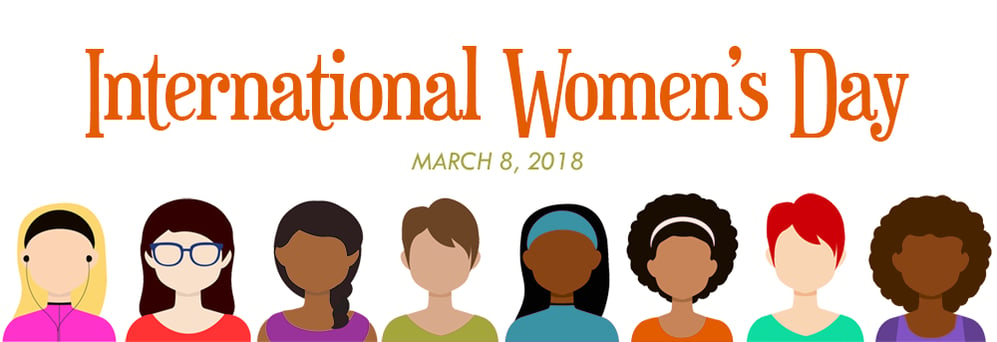 Graphic for International Women's Day