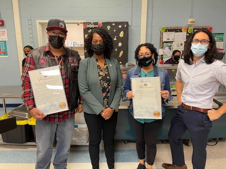 Planet Aid and Ibero-American Action League honored by State Senator Samra Brouk for coat drive