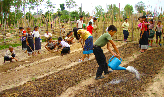 Laos child aid planet aid