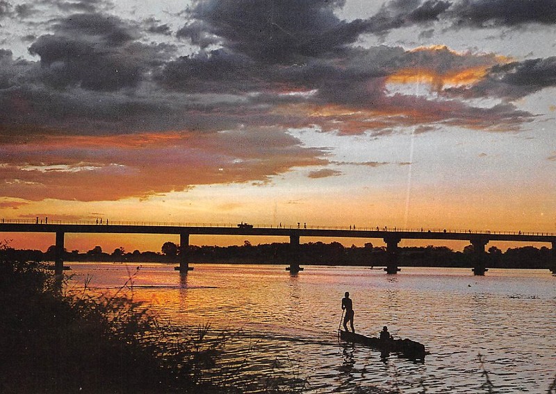 Lake Chad by sunrise