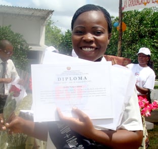 Planet Aid, teacher training, graduation, Mozambique