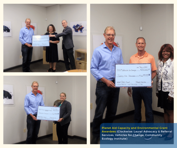 Planet Aid Capacity and Environmental Grant Awardees