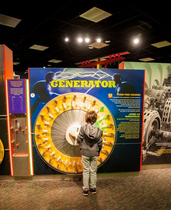 Maryland Science Center Power-Up Exhibit