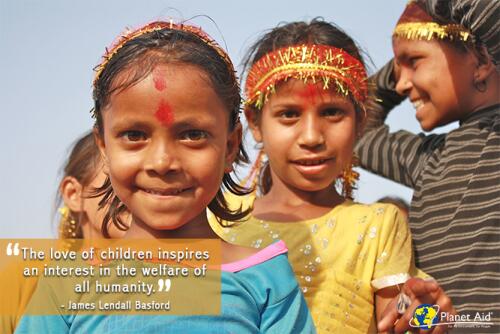 inspiration, quotes, children, planet aid