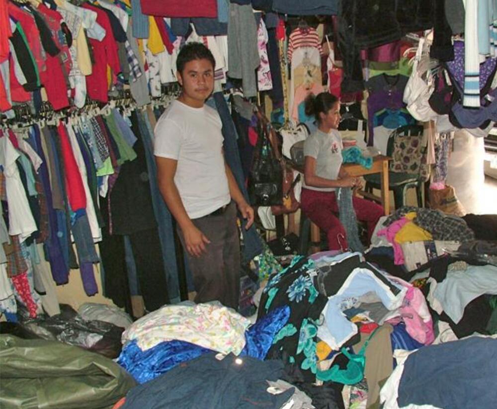 Planet Aid, used clothing, Guatemala, vendor