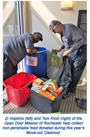 college, university of rochester, new york, recycle, planet aid, local