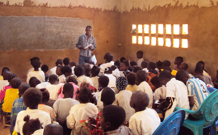 Angola teacher training planet aid