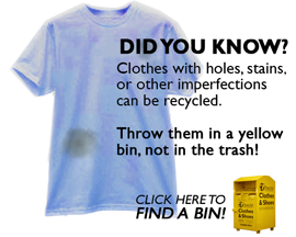 recycle your clothes