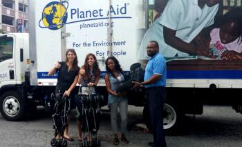 Planet Aid making its first delivery to IRC