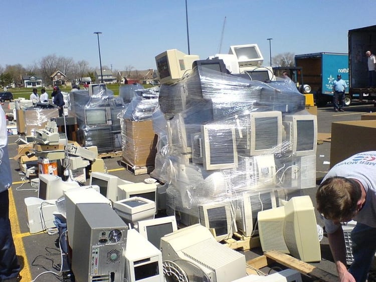 recycled electronics