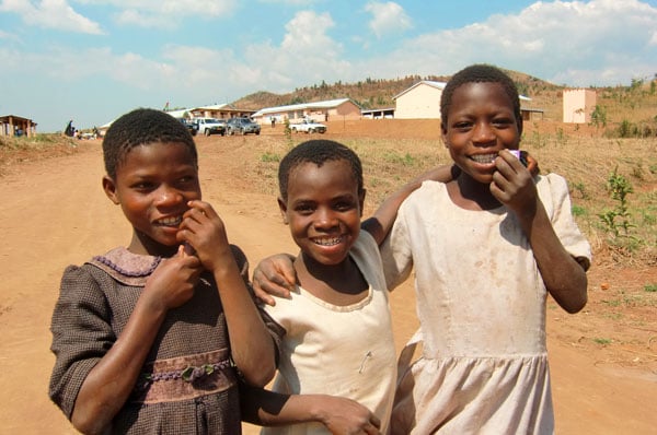 Girls in Malawi - child marriage ban