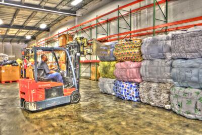 Planet Aid bales