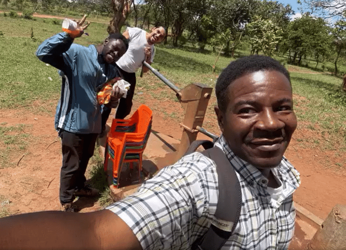 James Edwards and His team in Dowa