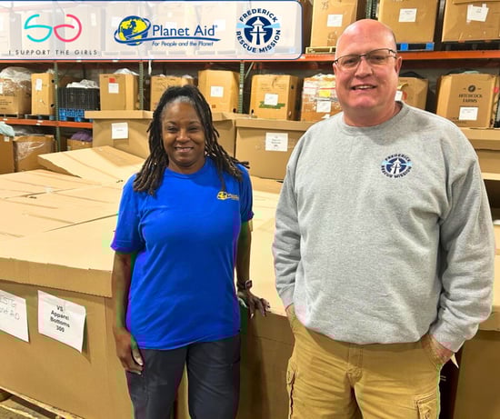 Laverne and Gregory Lamp from Frederick Rescue Mission