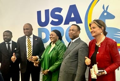 Marie Lichtenberg joined global leaders, investors, and policymakers at the U.S.–DRC Investment Forum