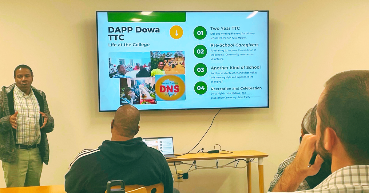 People 2 People Volunteer James Edwards Visits Planet Aid