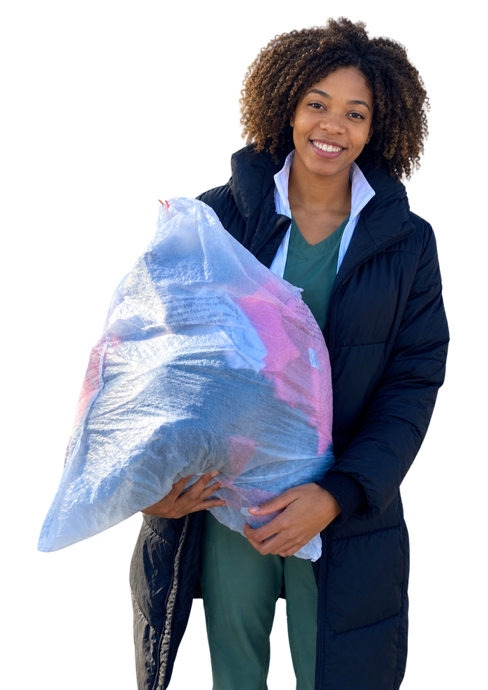 Woman Donating Clear bkground-1