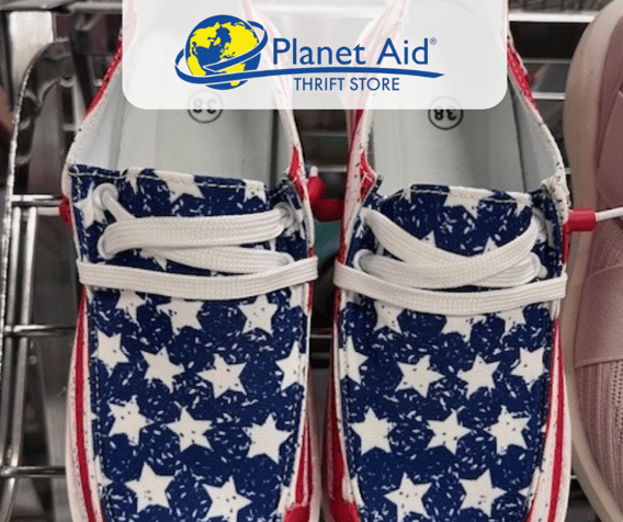 flag shoes