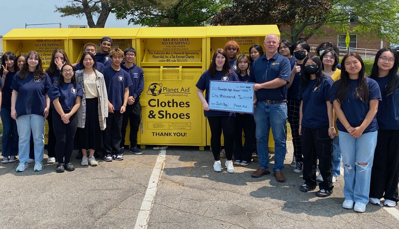 Schools Save 170,000 Pounds of Used Clothes from Landfills During