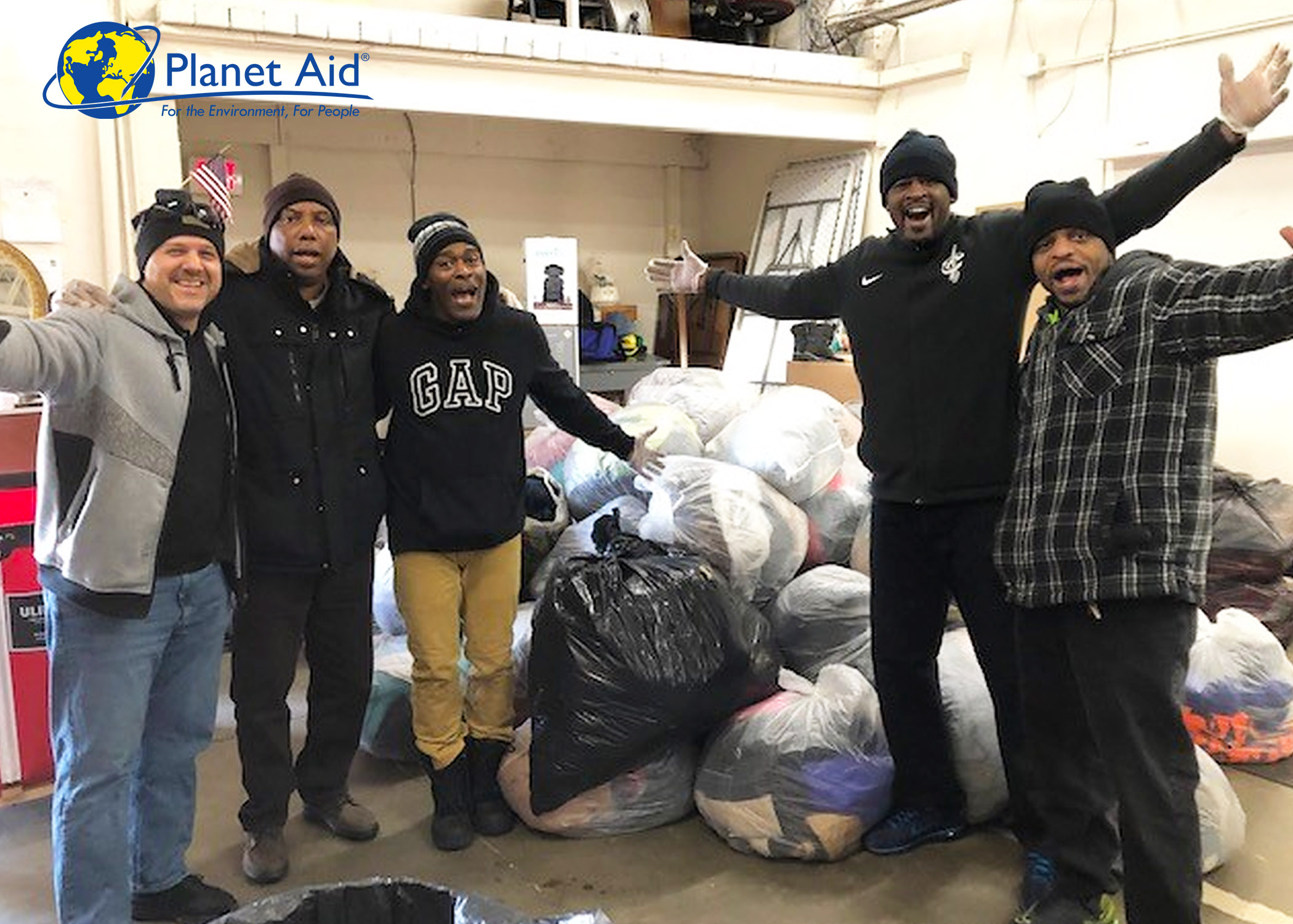 Aid Hosts a Successful Coat Drive for City Mission Aid